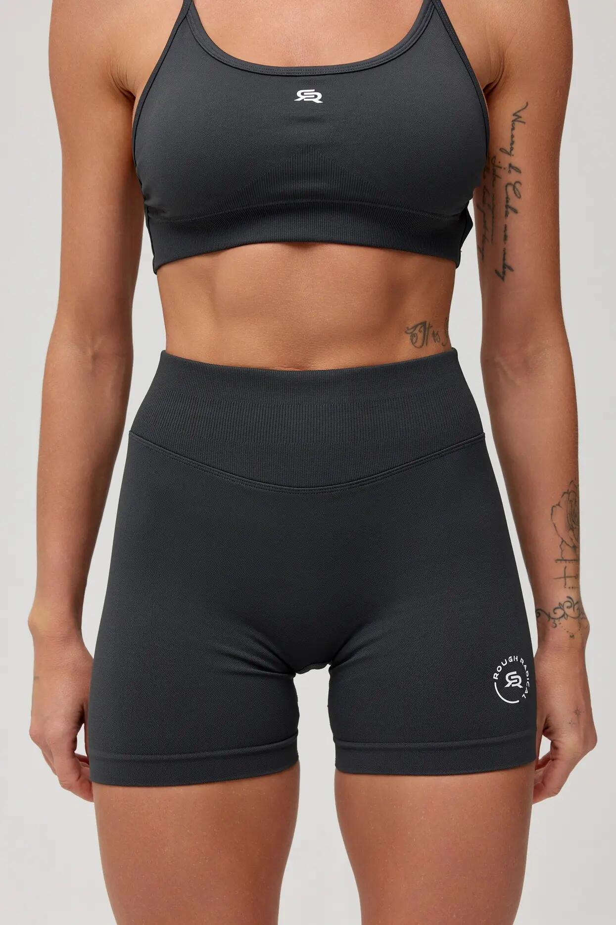 Damskie spodenki bezszwowe Rough Radical Seamless Glow Shorts 2/7