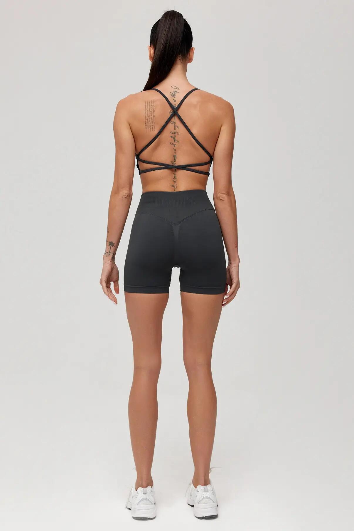 Damskie spodenki bezszwowe Rough Radical Seamless Glow Shorts 5/7