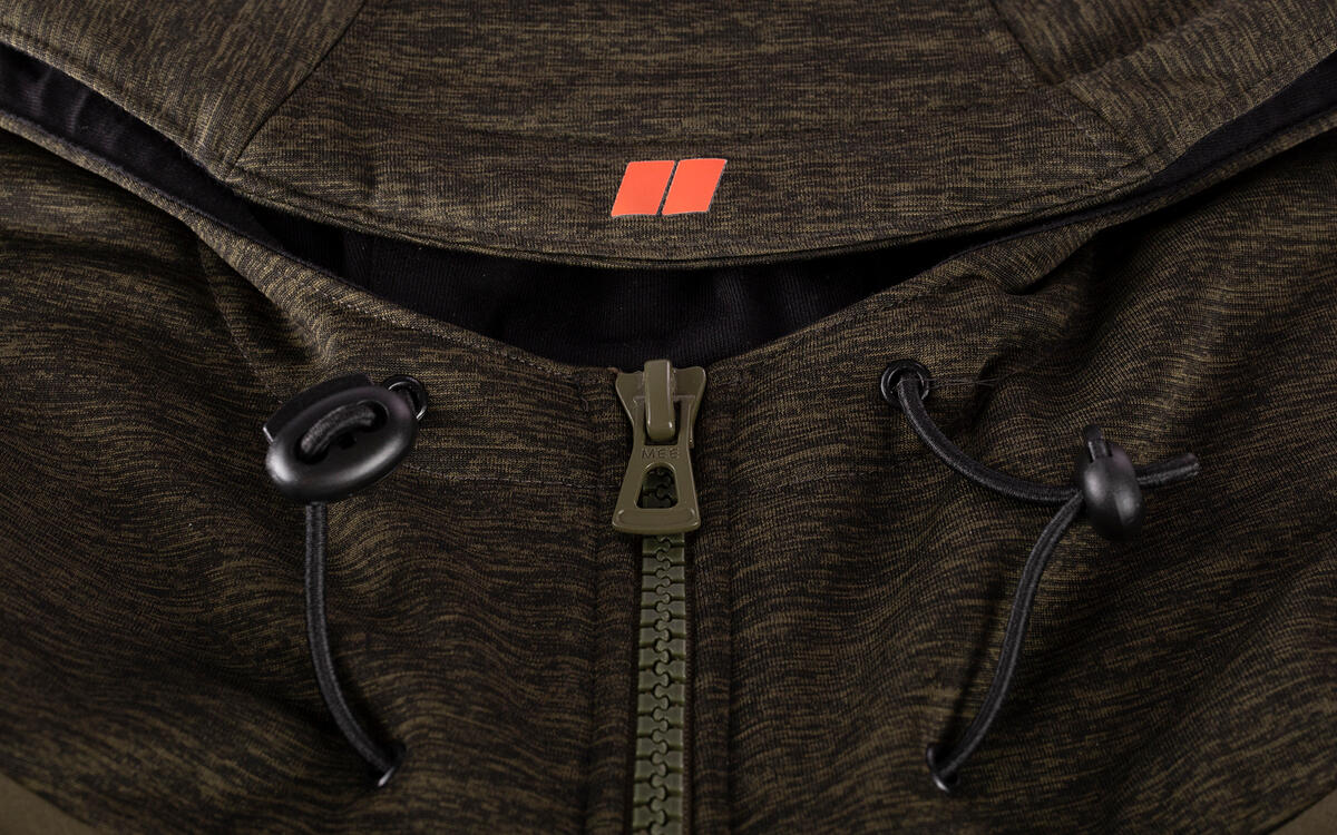 Sweat à capuche de pêche SoftShell S 4/7