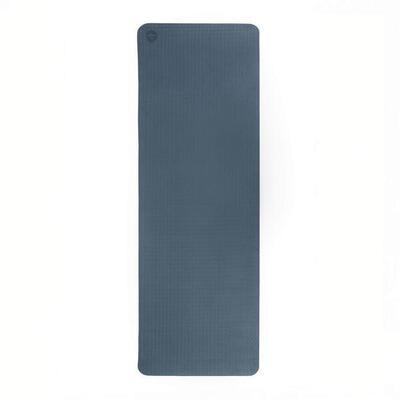 Slipvaste yogamat bodhi flow 5 mm blauw