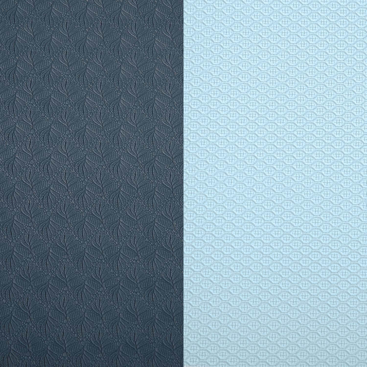 Slipvaste yogamat Bodhi Flow 5 mm blauw 3/7