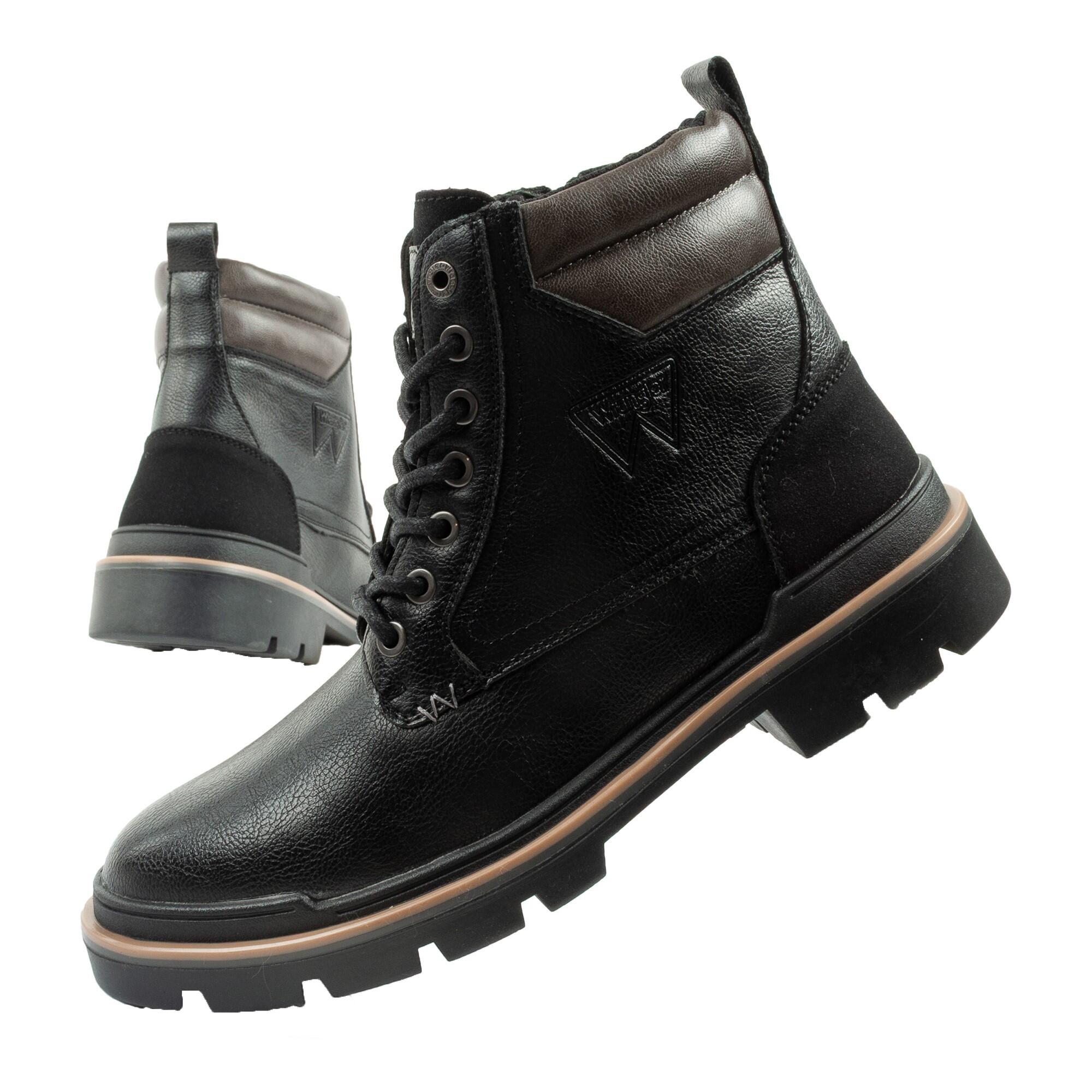 Wrangler - Bottes Pour Hommes Wrangler Nevada - Bottines - Noir - Decathlon
