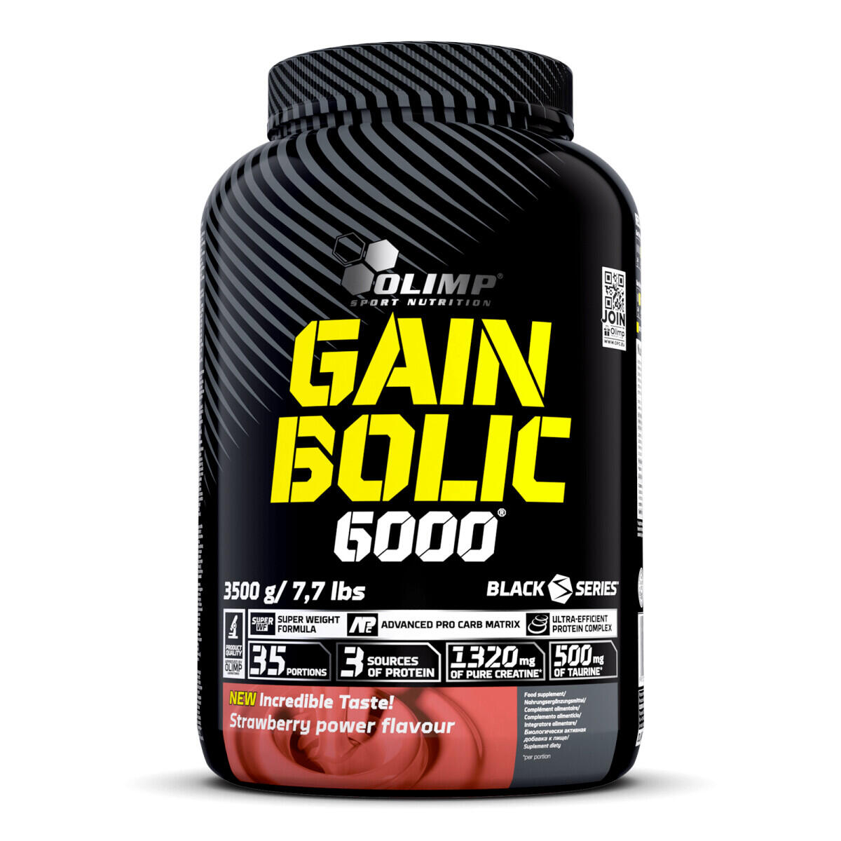 OLIMP SPORT Stijgers - Gain Bolic 6000 (3,5kg) - Aardbei