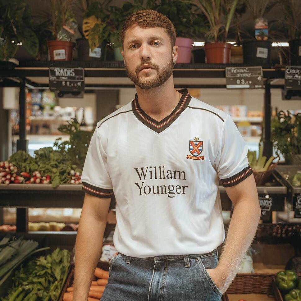 Koszulka retro piłkarska dla dorosłych - Fulham FC 1984-85 - Biała