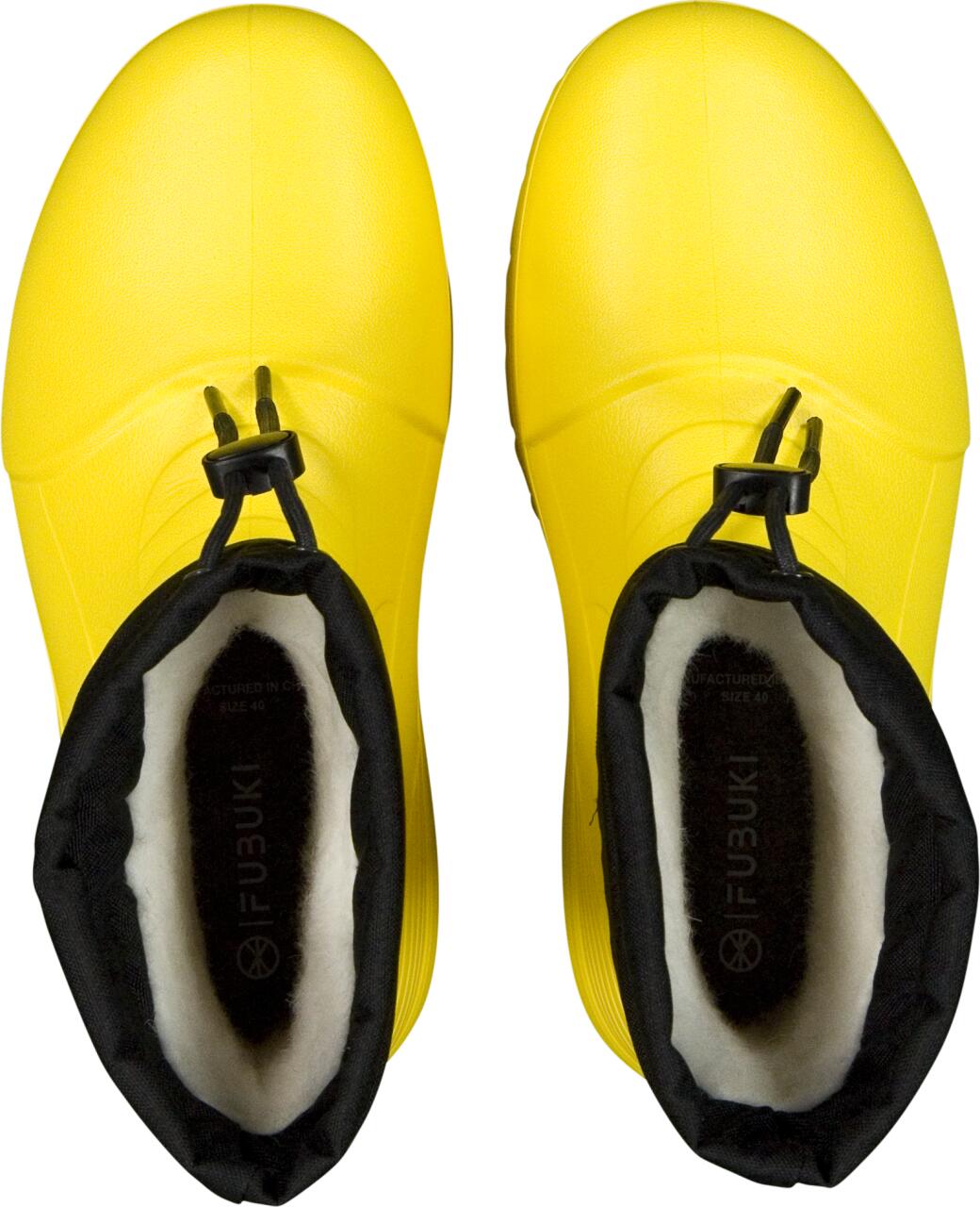 Buty zimowe FUBUKI Niseko 3.0 Low żółte 3/4