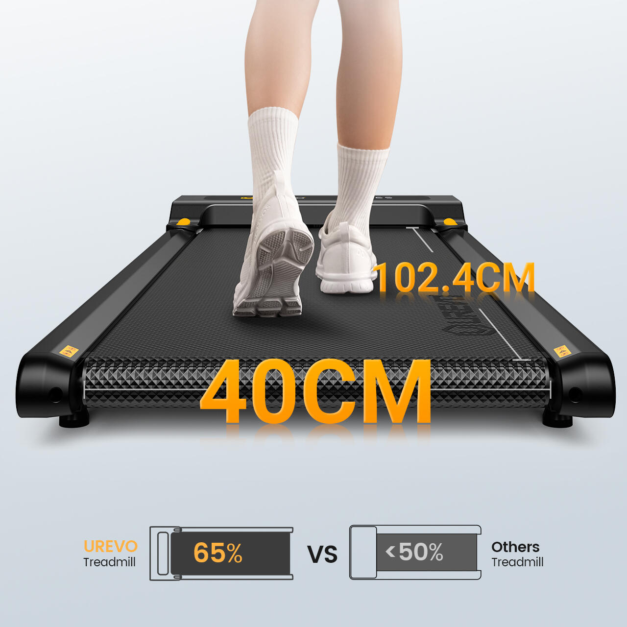 Ultraflaches Walking-Laufband SPACEWALK LITE – kompakt & leise 5/7