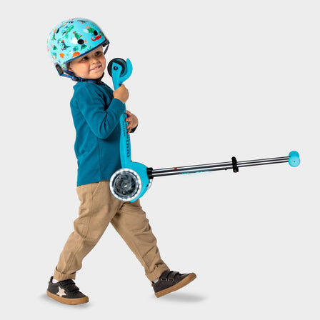 Patinete Scooter 3 Ruedas Micro Mini Deluxe LED Glow aqua 4/7