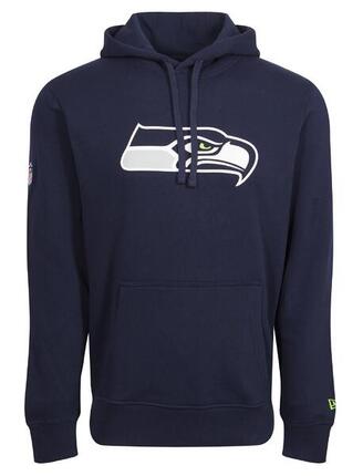 New Era Herren Hoodie NFL Seattle Seahawks Logo dunkelblau