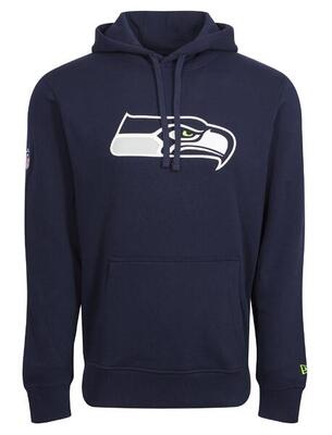 New Era Herren Hoodie NFL Seattle Seahawks Logo dunkelblau