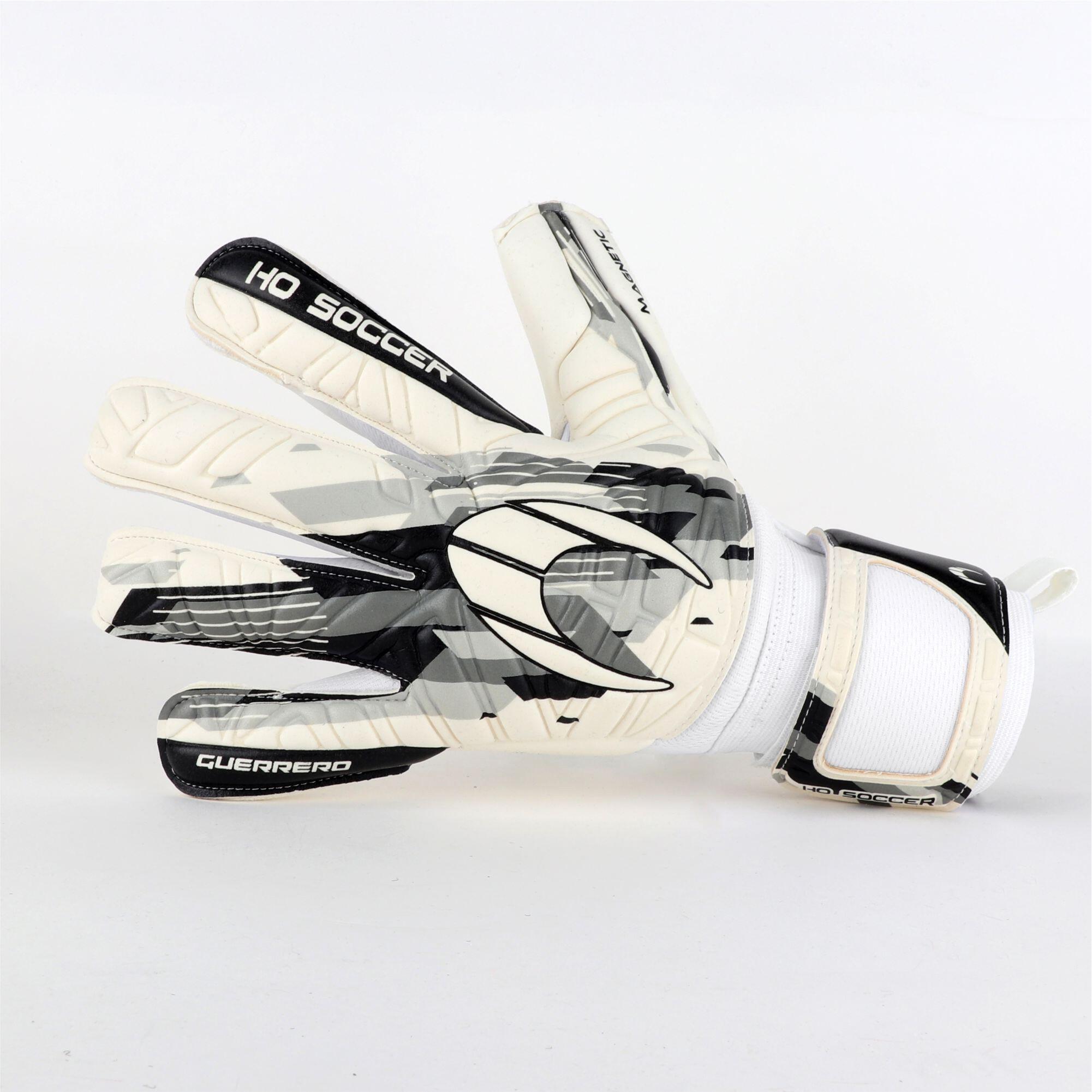 Guanti da portiere Ho Soccer per Adulti Guerrero Zero Fear RN Magnetic Bianco 3/7