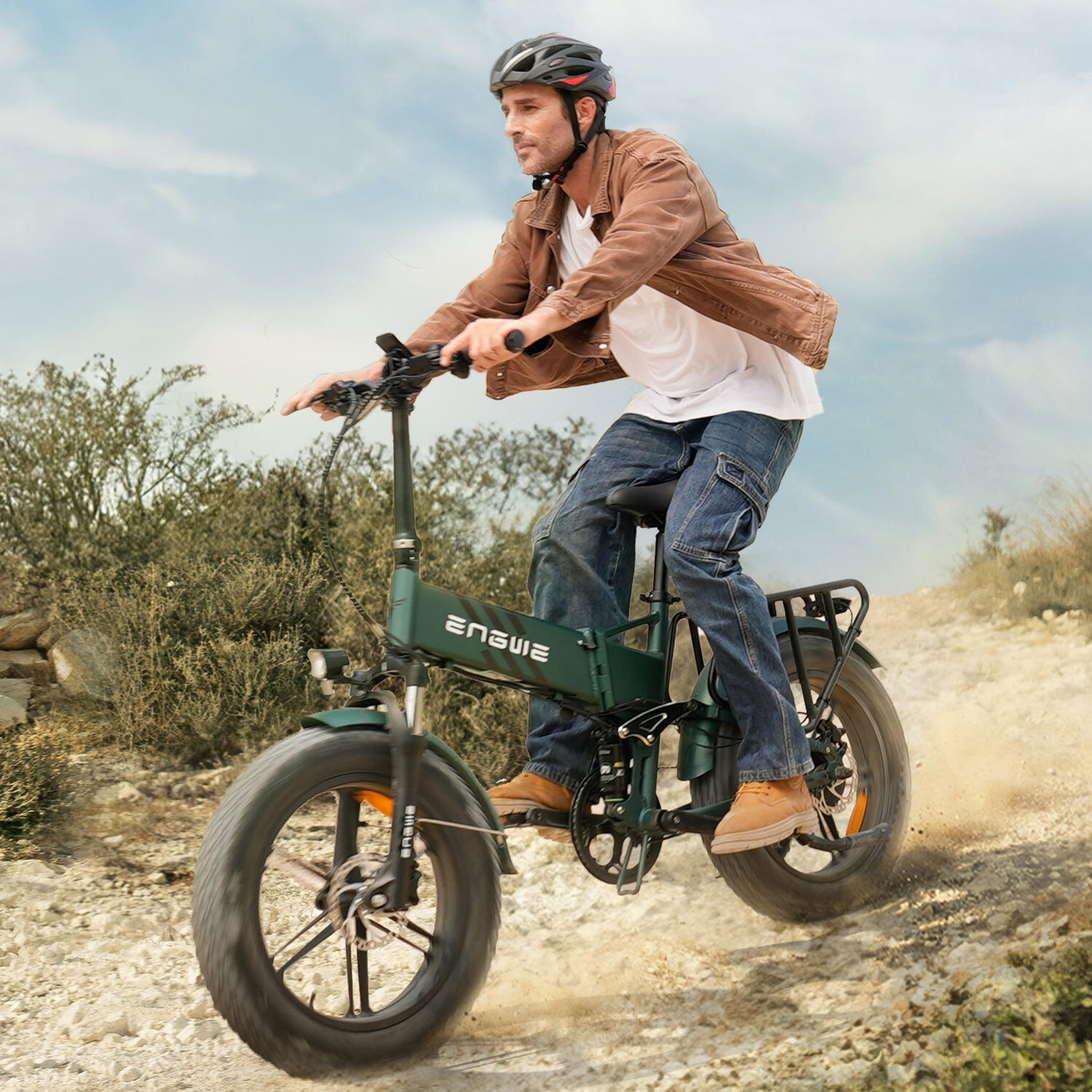 Bicicleta eléctrica ENGWE Engine Pro 2.0 plegable 250W 110 km 3/7