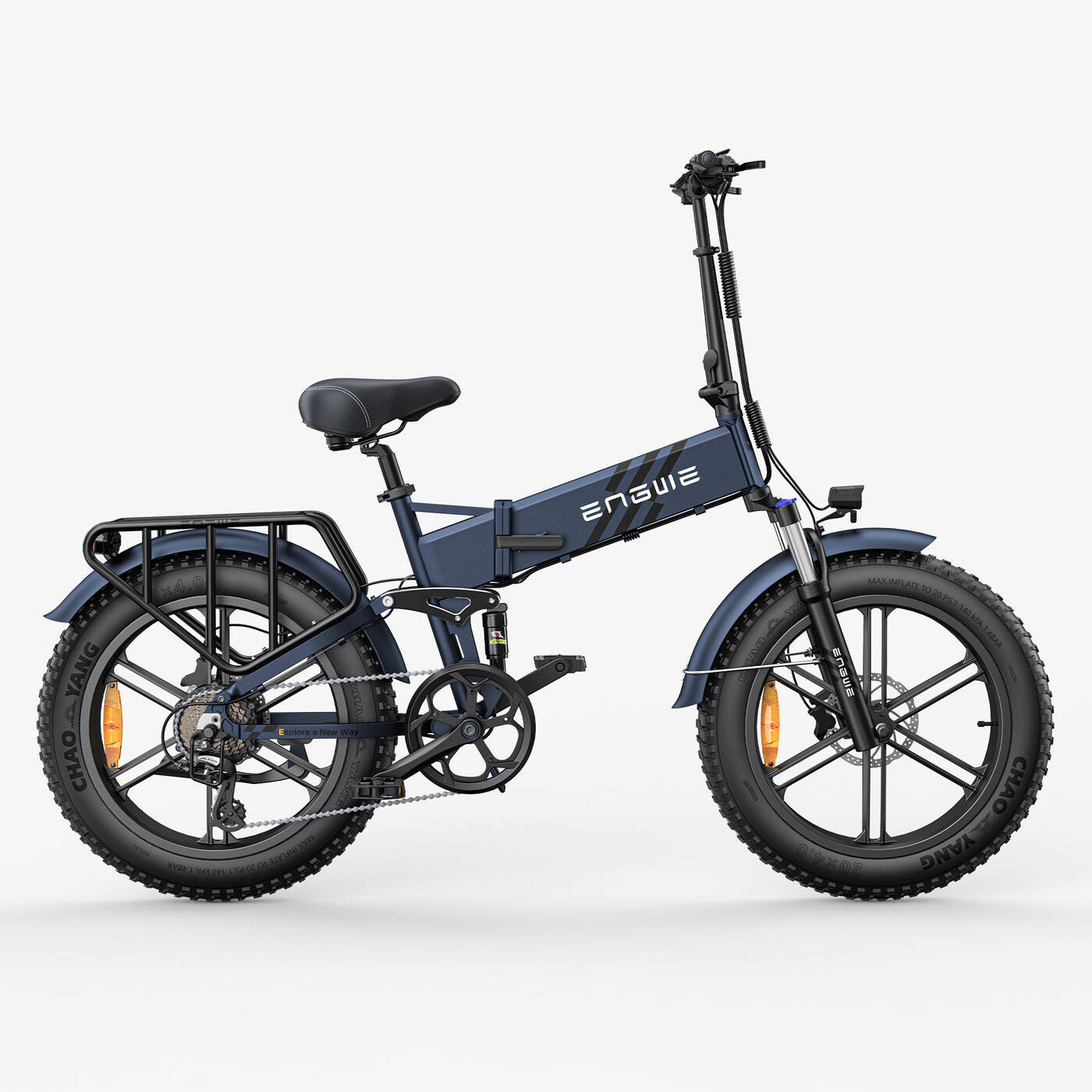 Bicicleta eléctrica ENGWE Engine Pro 2.0 plegable 250W 110 km 2/7
