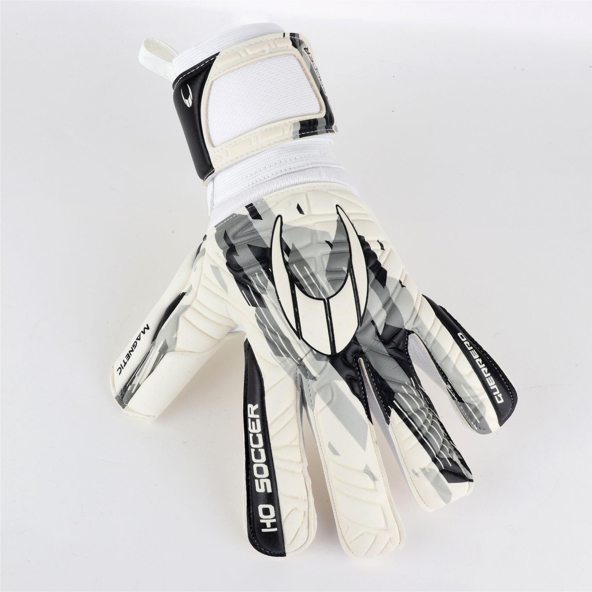 Guanti da portiere Ho Soccer per Adulti Guerrero Zero Fear RN Magnetic Bianco 6/7