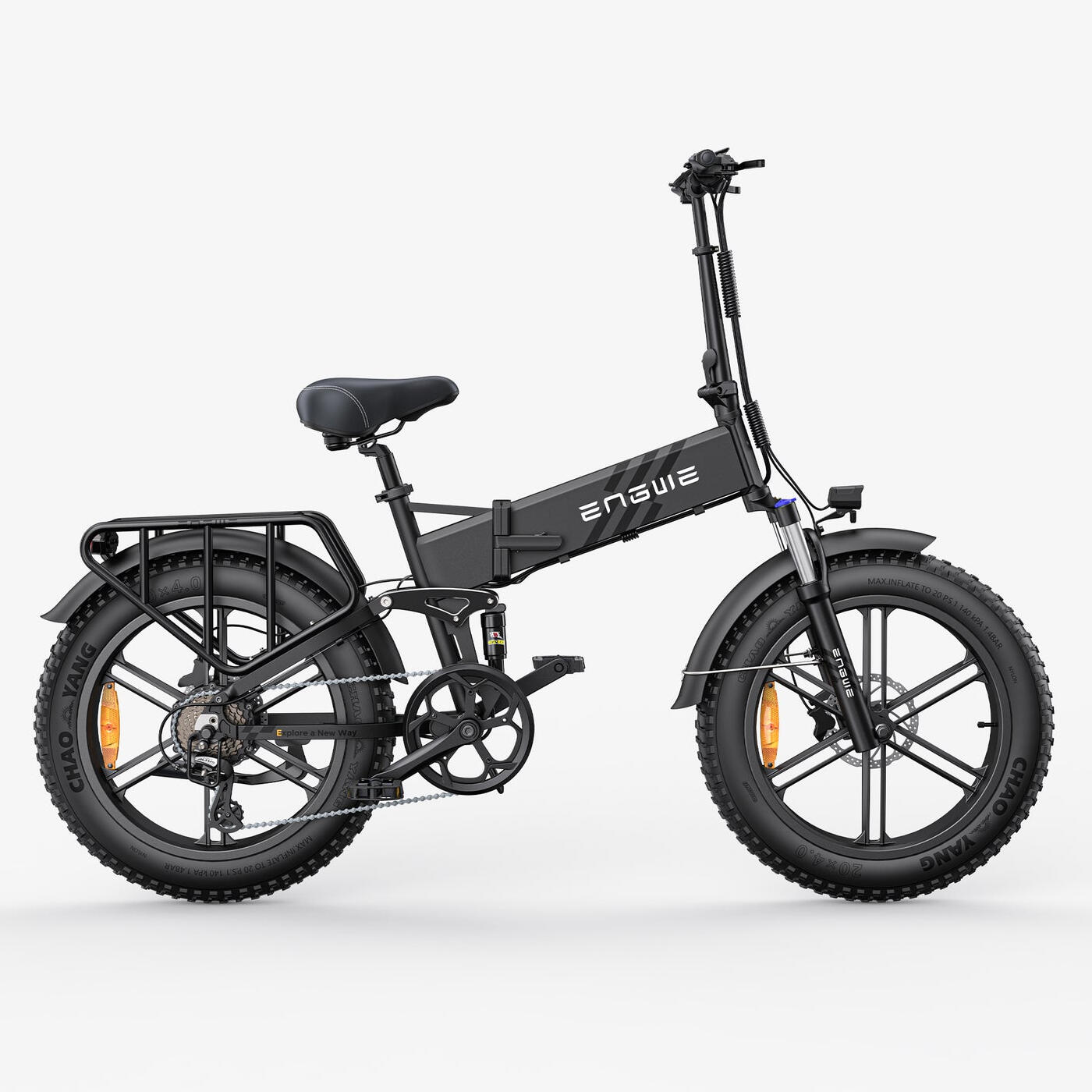 Bicicleta eléctrica ENGWE Engine Pro 2.0 plegable 250W 110 km 2/7