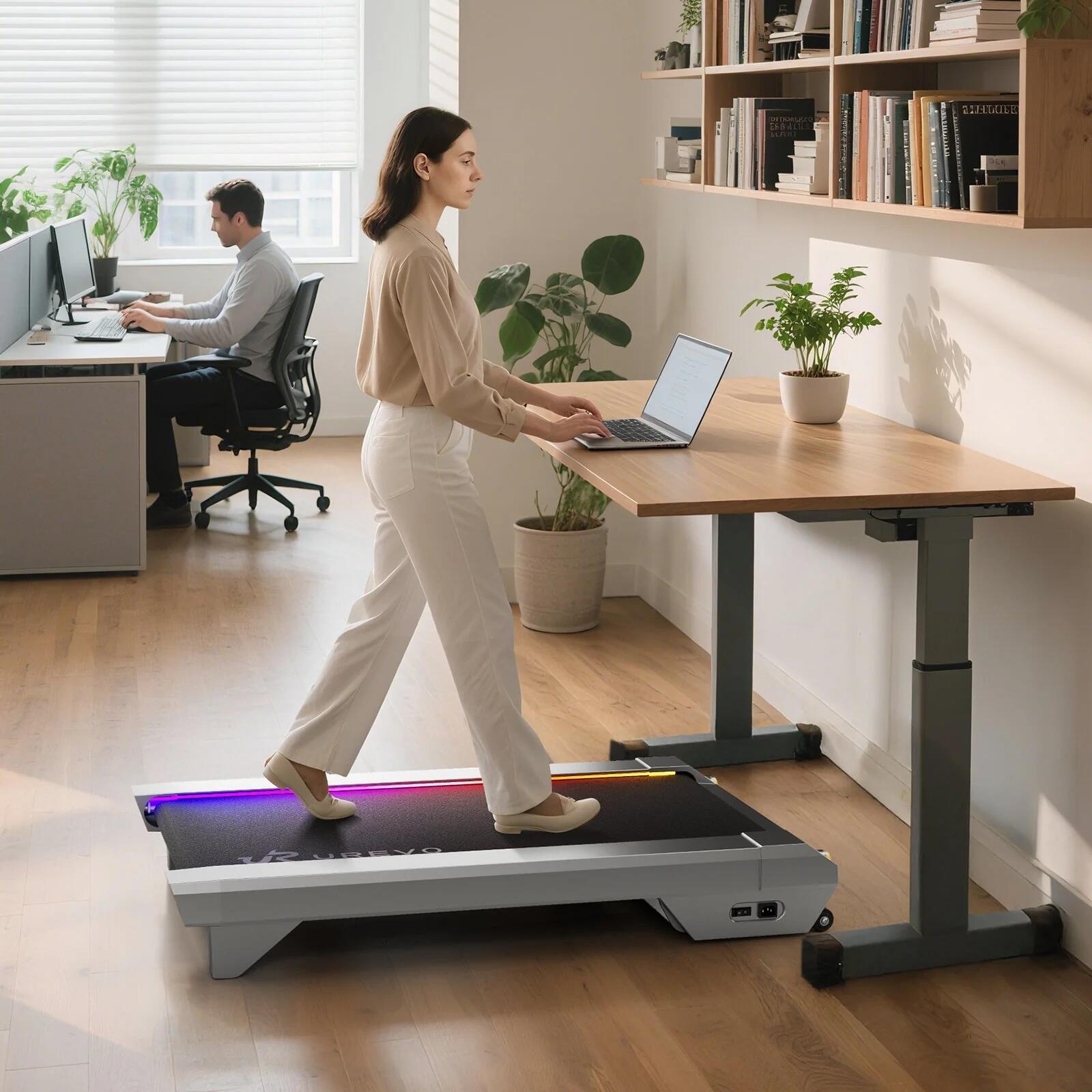 Tapis de marche inclinable CyberPad pour le bureau 3/7