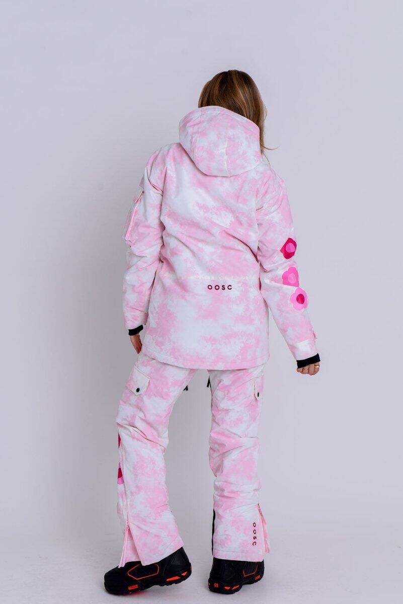 Yeh Girl Ski- & Snowboardjacke – Katie Ormerod Pink Tie Dye Signature Line 4/15