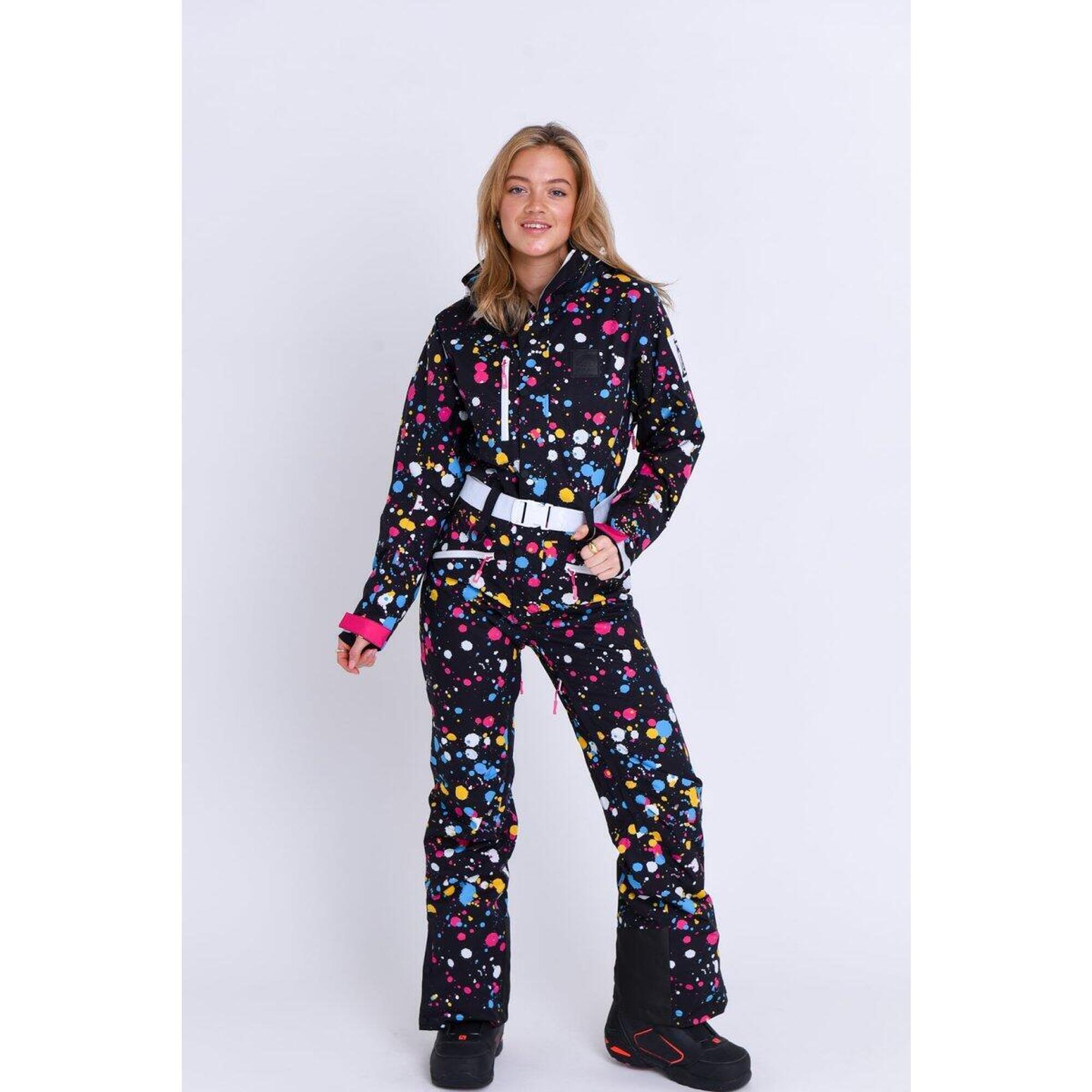 Oosc - Combinaison De Ski - Catalina Wine Mixer Femme - Combinaison De Ski - Bleu|noir|rose - Decathlon