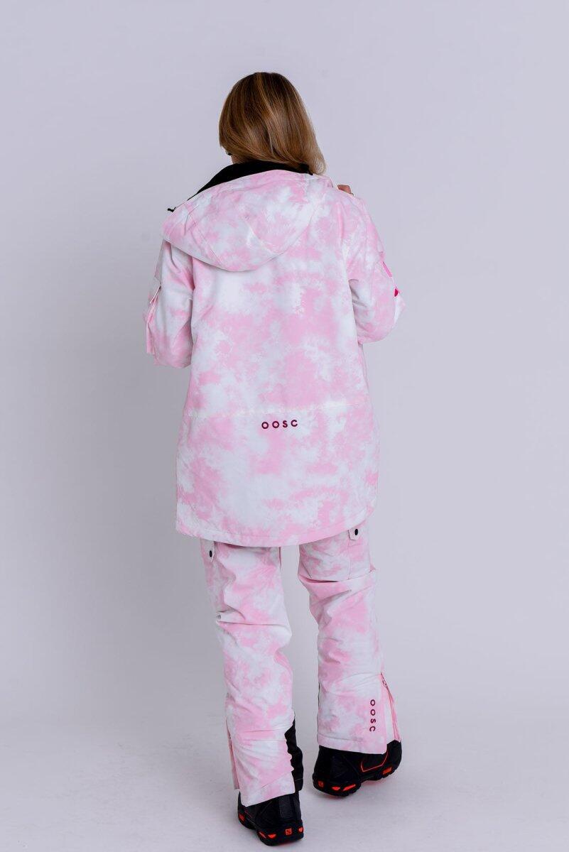 Yeh Girl Ski- & Snowboardjacke – Katie Ormerod Pink Tie Dye Signature Line 7/15