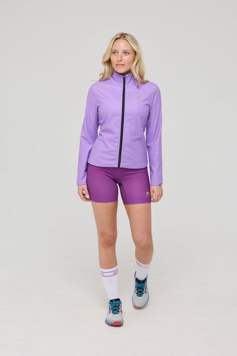 Infinite Cropped Jack met rits - Paars 3/4