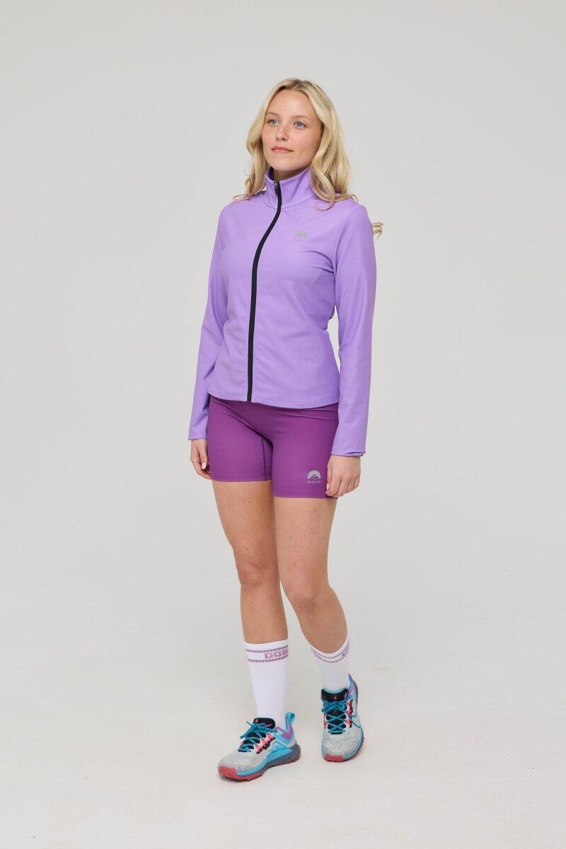 Infinite Cropped Jack met rits - Paars 4/4