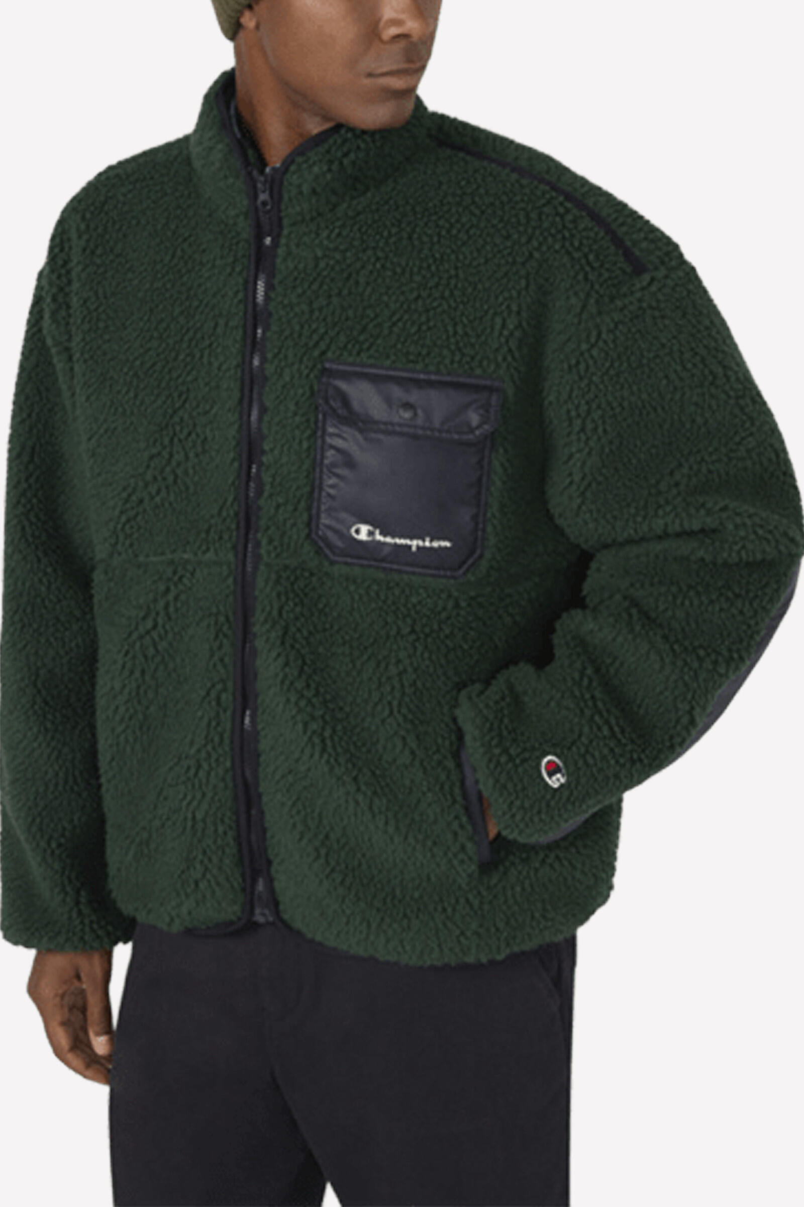 Champion Forro Polar Hooded Top Burdeos 3/5
