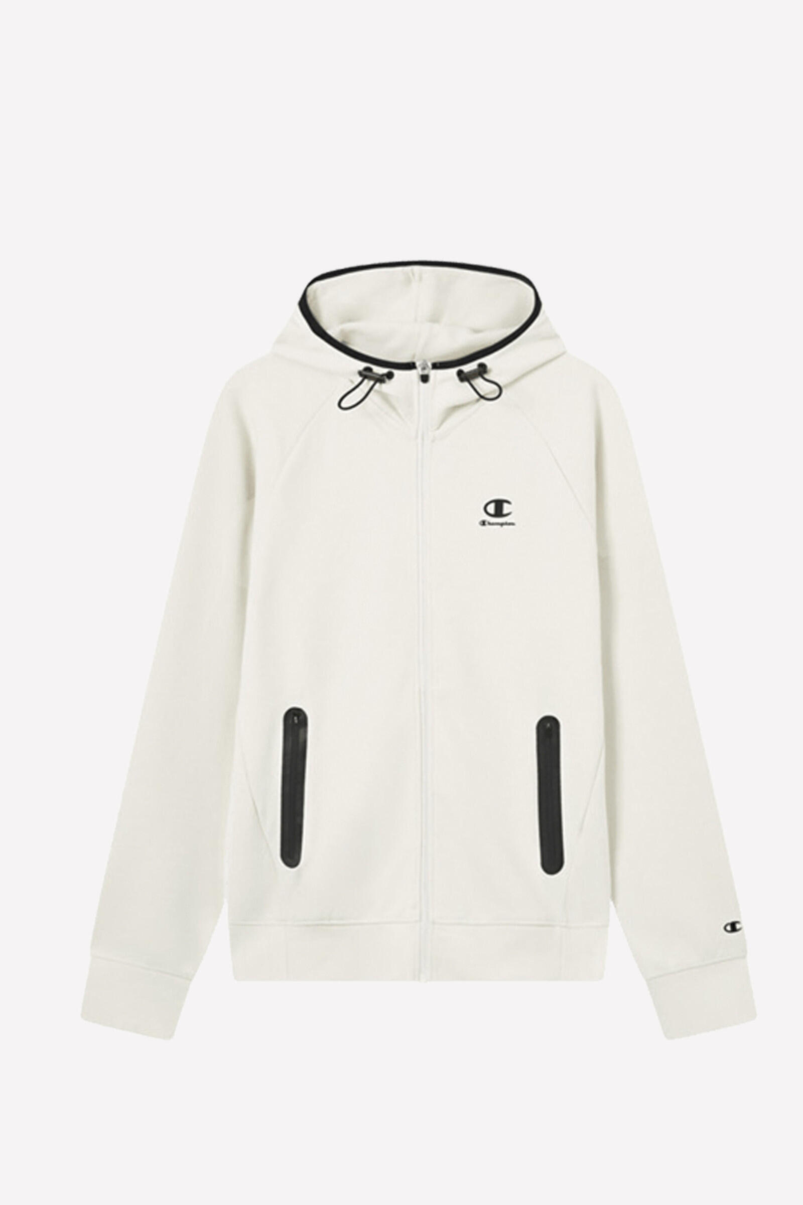 Champion Sudadera Con Capucha C-tech Blanco 3/5