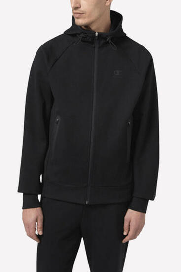Freizeit - Technischer Hoodie mit Reißverschluss - C-Tech