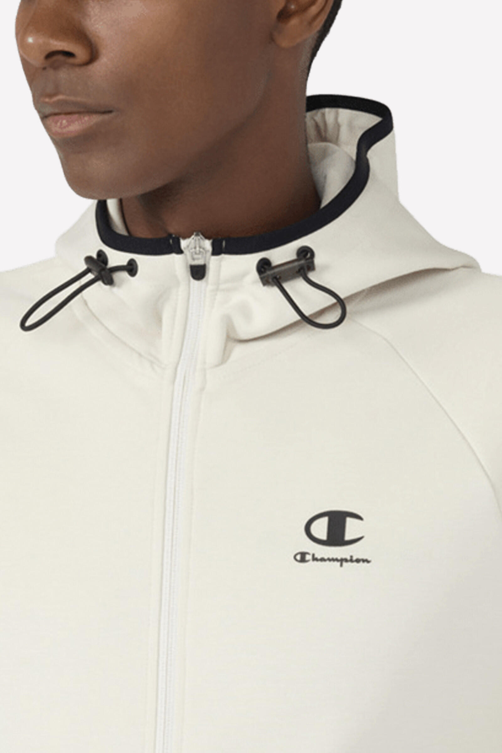 Champion Sudadera Con Capucha C-tech Blanco 5/5