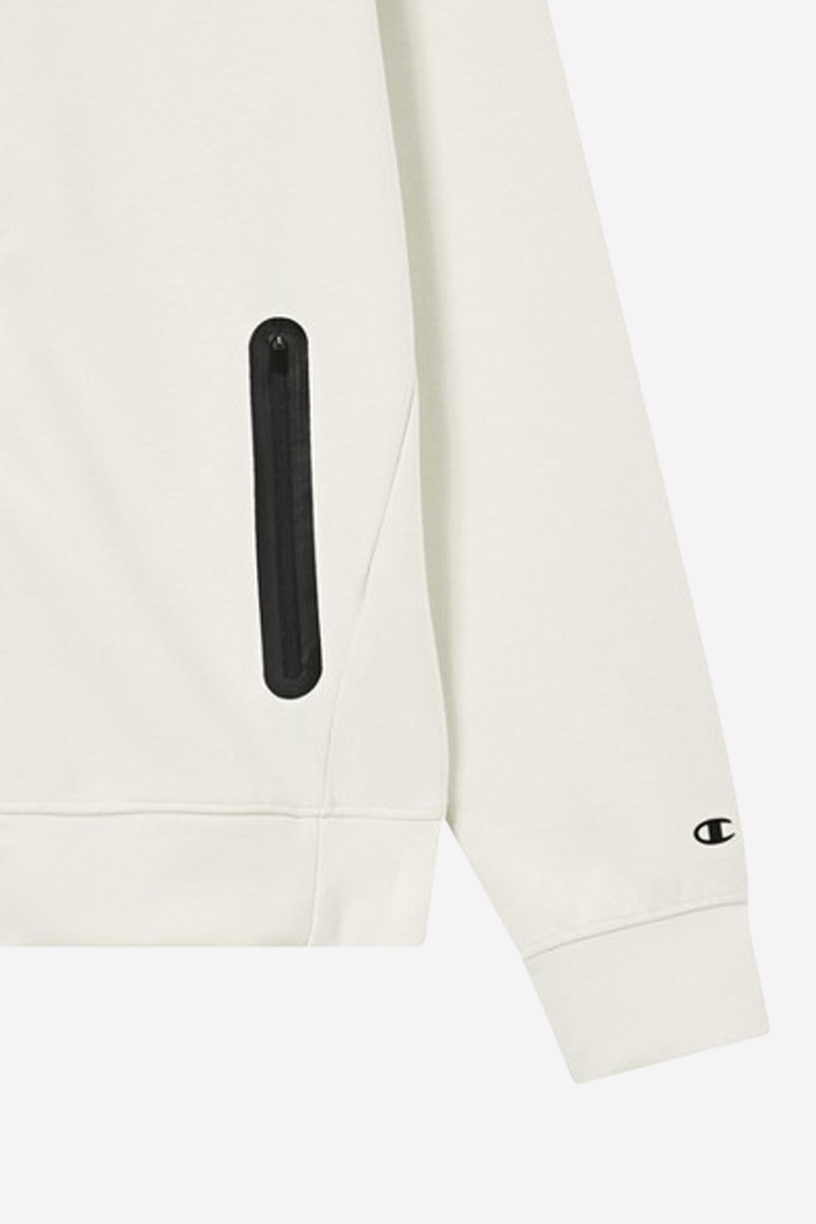 Champion Sudadera Con Capucha C-tech Blanco 4/5