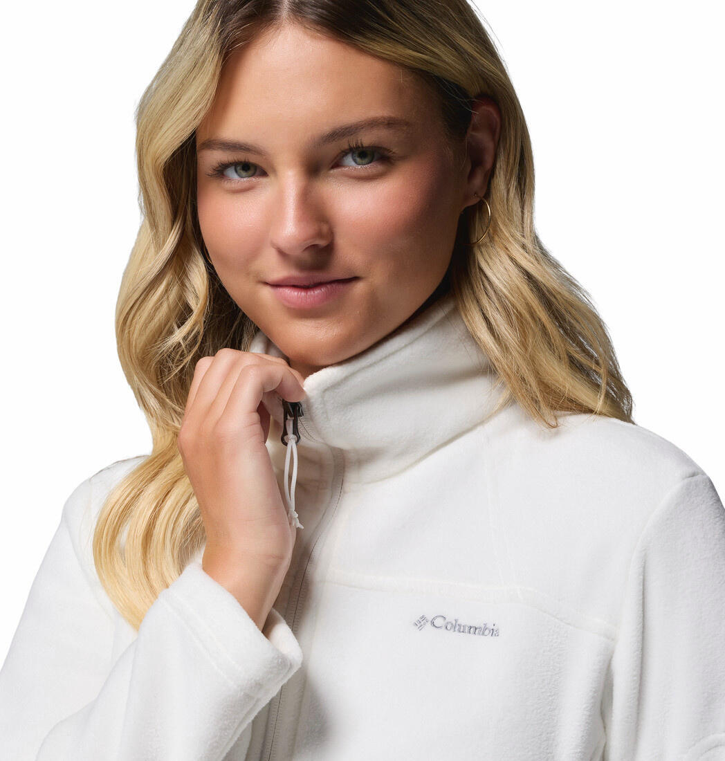 Polaires Et Pulls Femme - COLUMBIA W Fast Treck II Jacket - Sea Salt 3/7