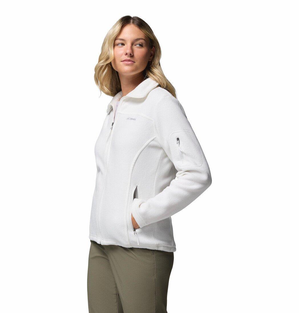Fleecevesten Truien Dames - COLUMBIA W Fast Treck II Jacket - Sea Salt 2/7