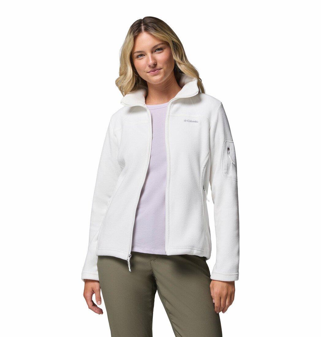 Fleecevesten Truien Dames - COLUMBIA W Fast Treck II Jacket - Sea Salt 4/7
