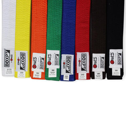 Ceinture de Karaté Noir - Coton - 280cm
