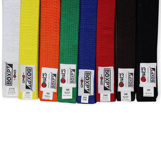 Ceinture de Karaté Noir - Coton - 280cm