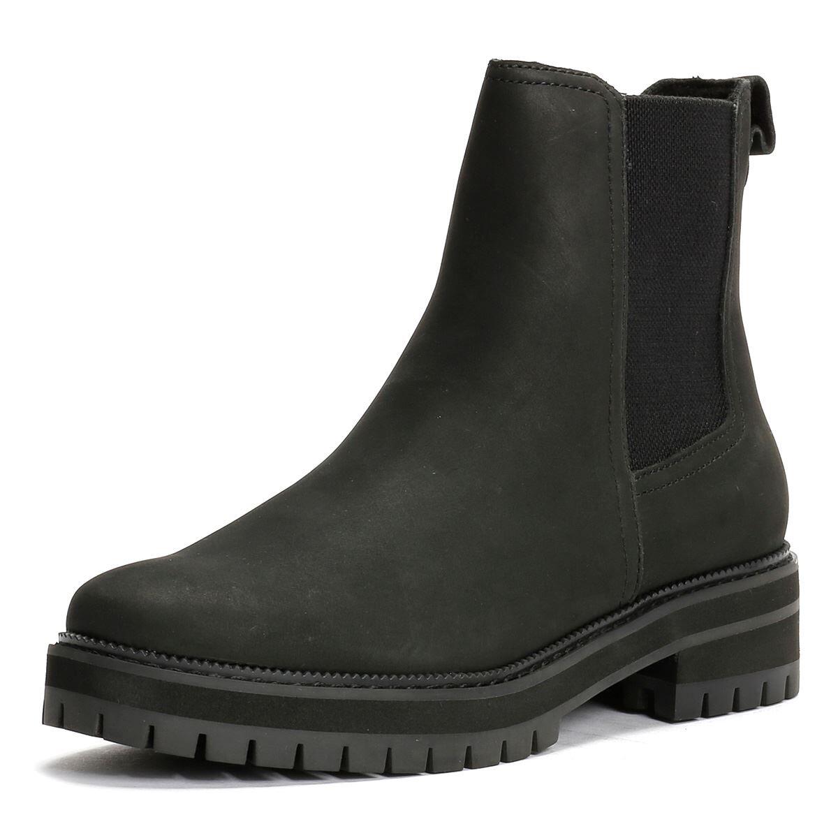 TOMS Bennet Leather Women's Black Boots 3/6