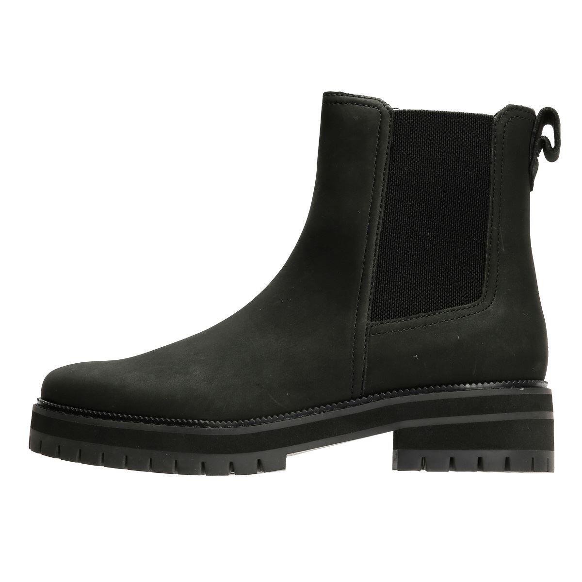 TOMS Bennet Leather Women's Black Boots 6/6