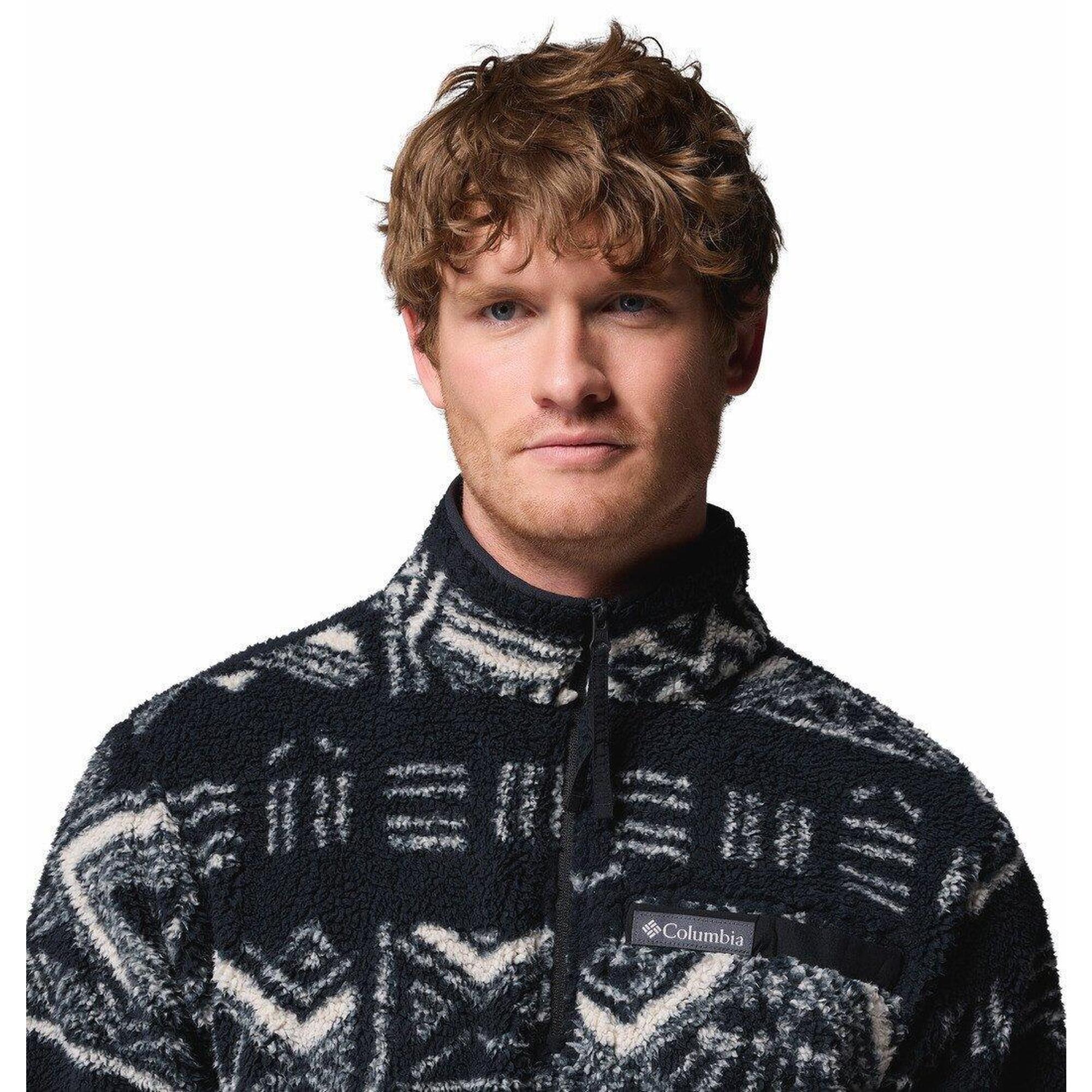 Columbia - Polaires Et Pulls Homme - Columbia Rugged Ridge™ High Pile Half Zip - Black - Polaire - Multicolore|noir - Decathlon