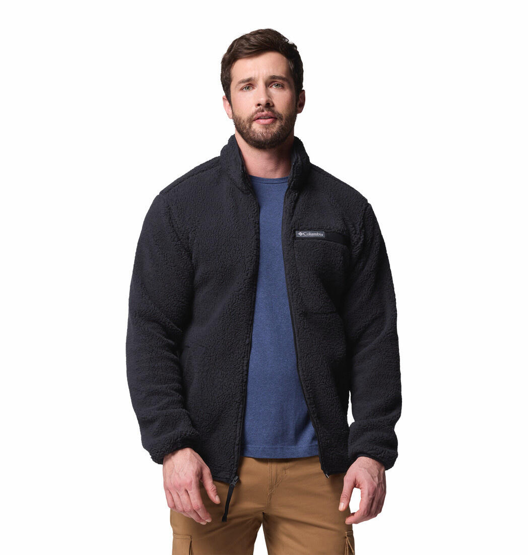 COLUMBIA Rugged Ridge™ High Pile Full Zip - Black 6/6