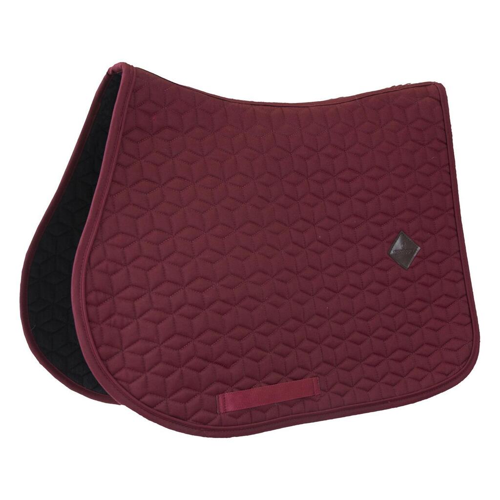 Saddle Pad classic jumping bordeaux