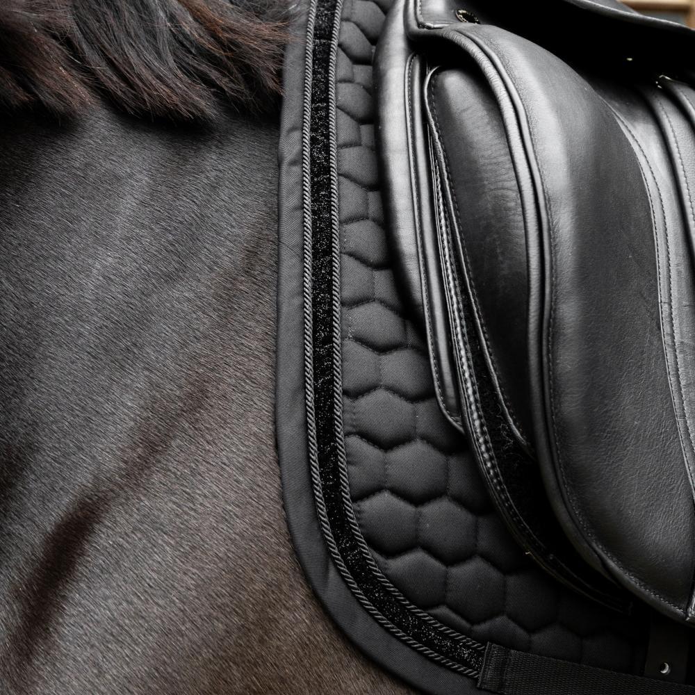 Tapis glitter band dressage noir 3/7