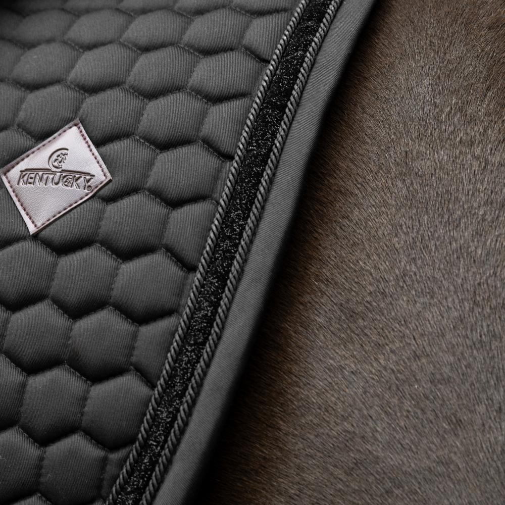 Tapis glitter band dressage noir 4/7