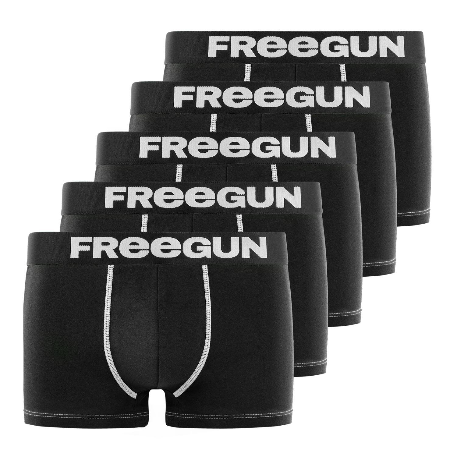 Lot de 5 boxers garçon Uni 1/3