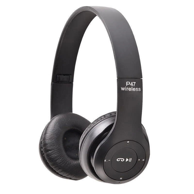 NNEOBA Wireless Bluetooth over-ear headset Black