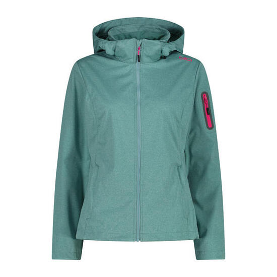 CMP Damen Softshelljacke Woman Jacket Zip Hood 39A5016M