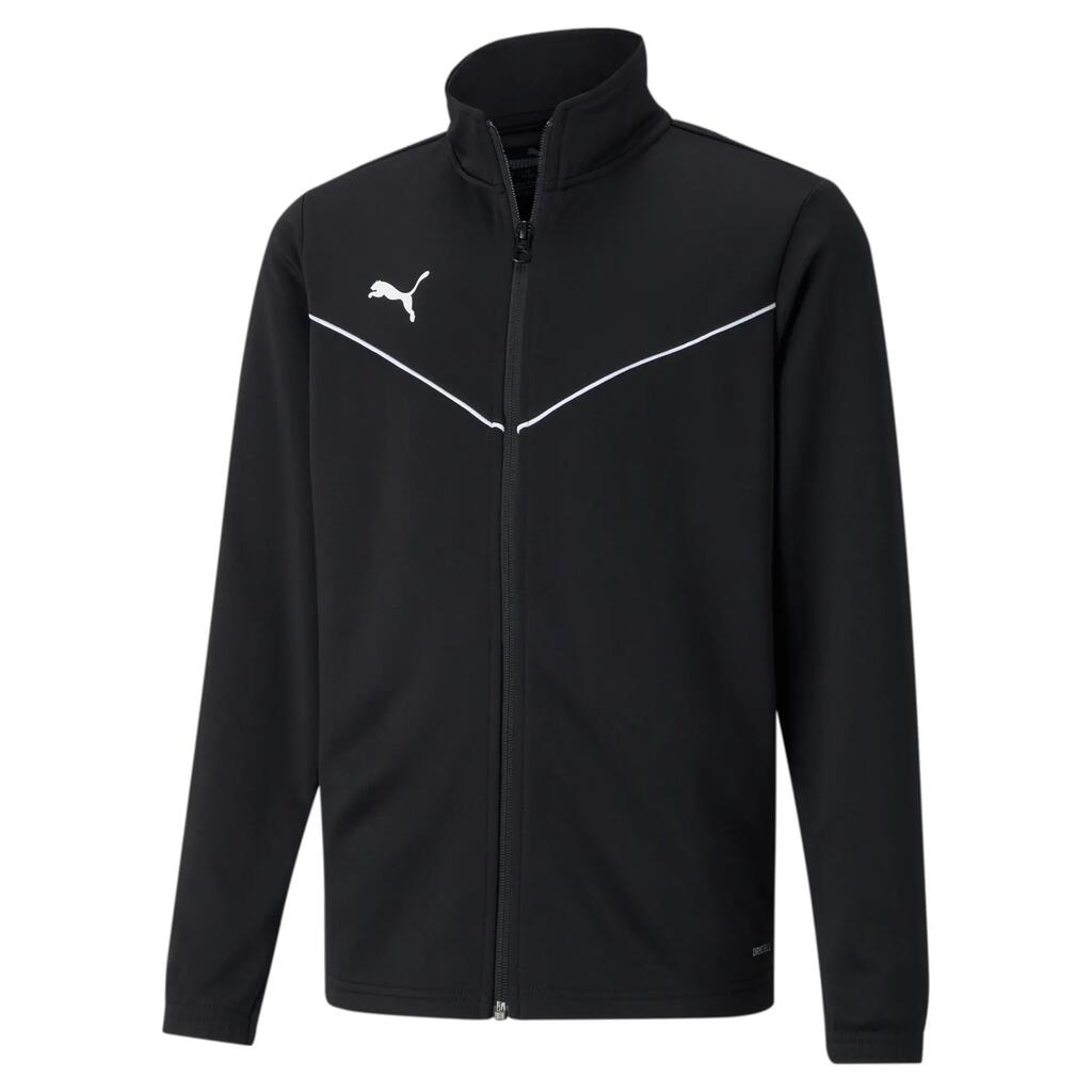 Childrens/Kids teamRise Polyester Training Jacket (Black)
