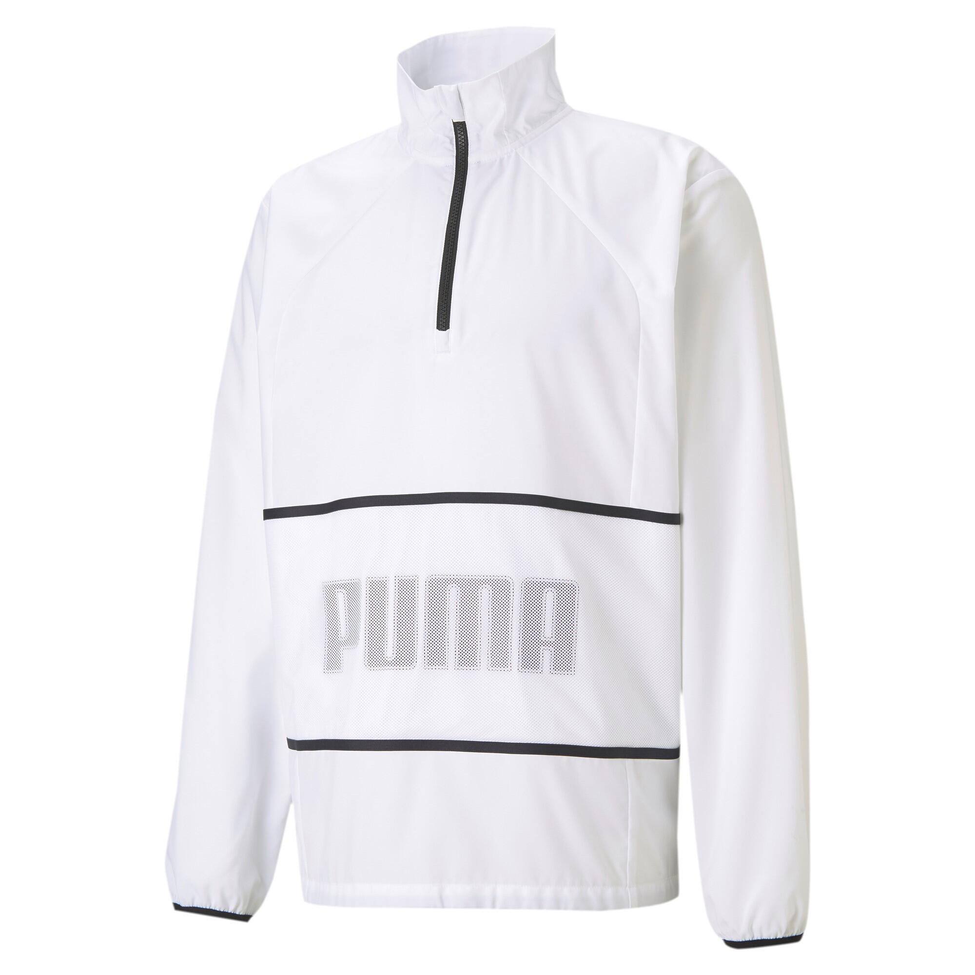 Puma Herren Trainingsjacke Train Graphic Woven 1/2 Zip Jacket 520120 1/3