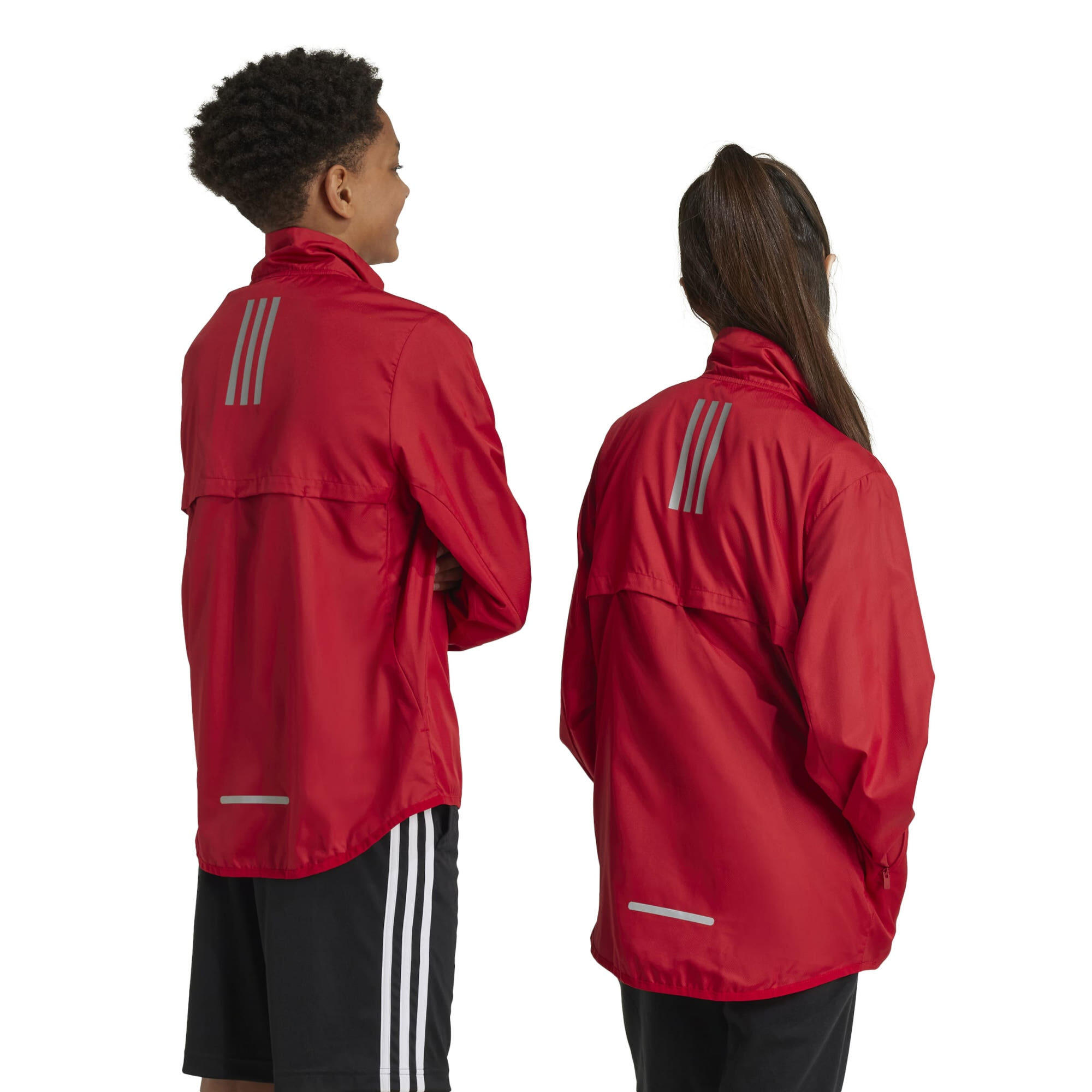adidas Kinder Laufjacke J Team RDY Jacket 3/7