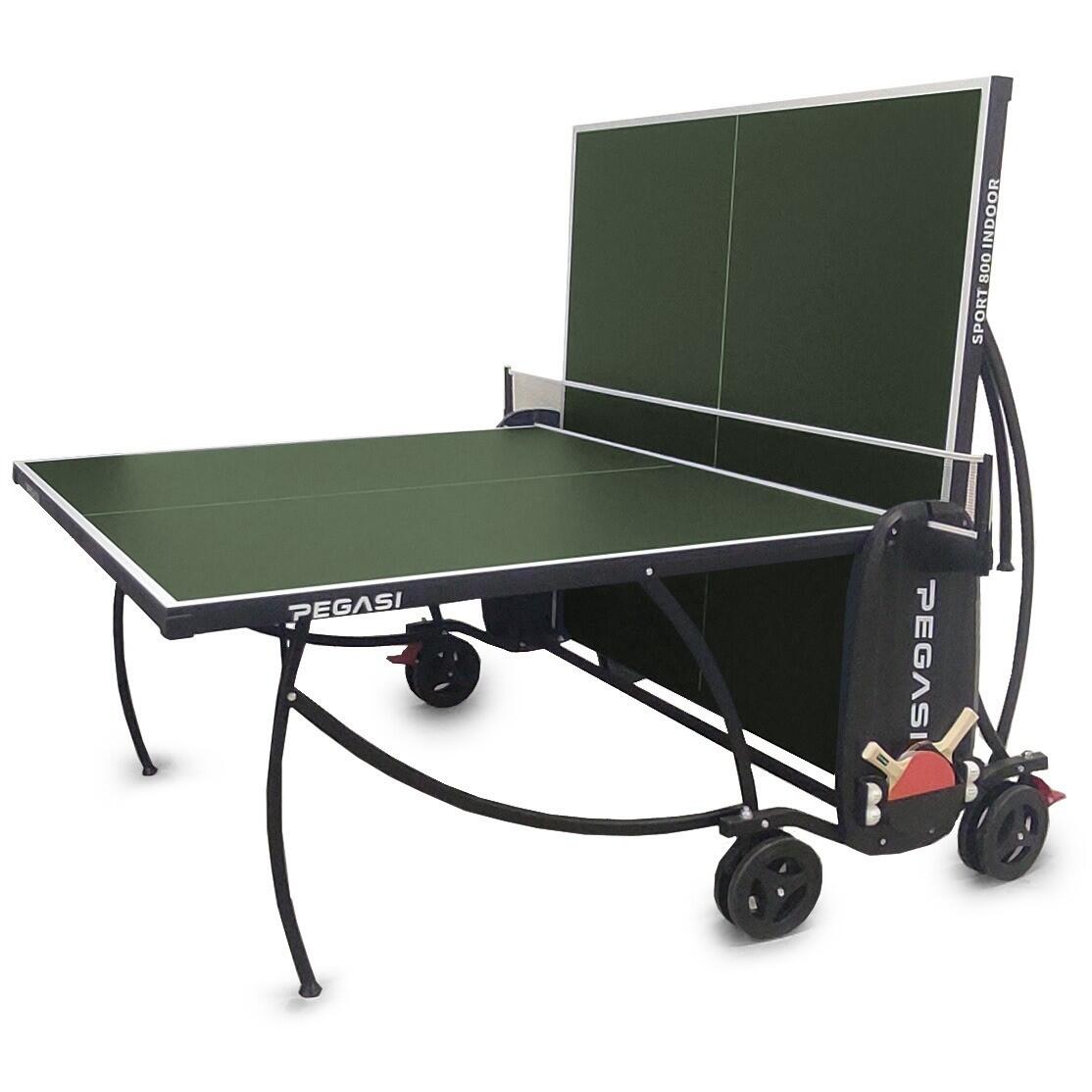 Tischtennisplatte Pegasi 800 Indoor Grün 2/6