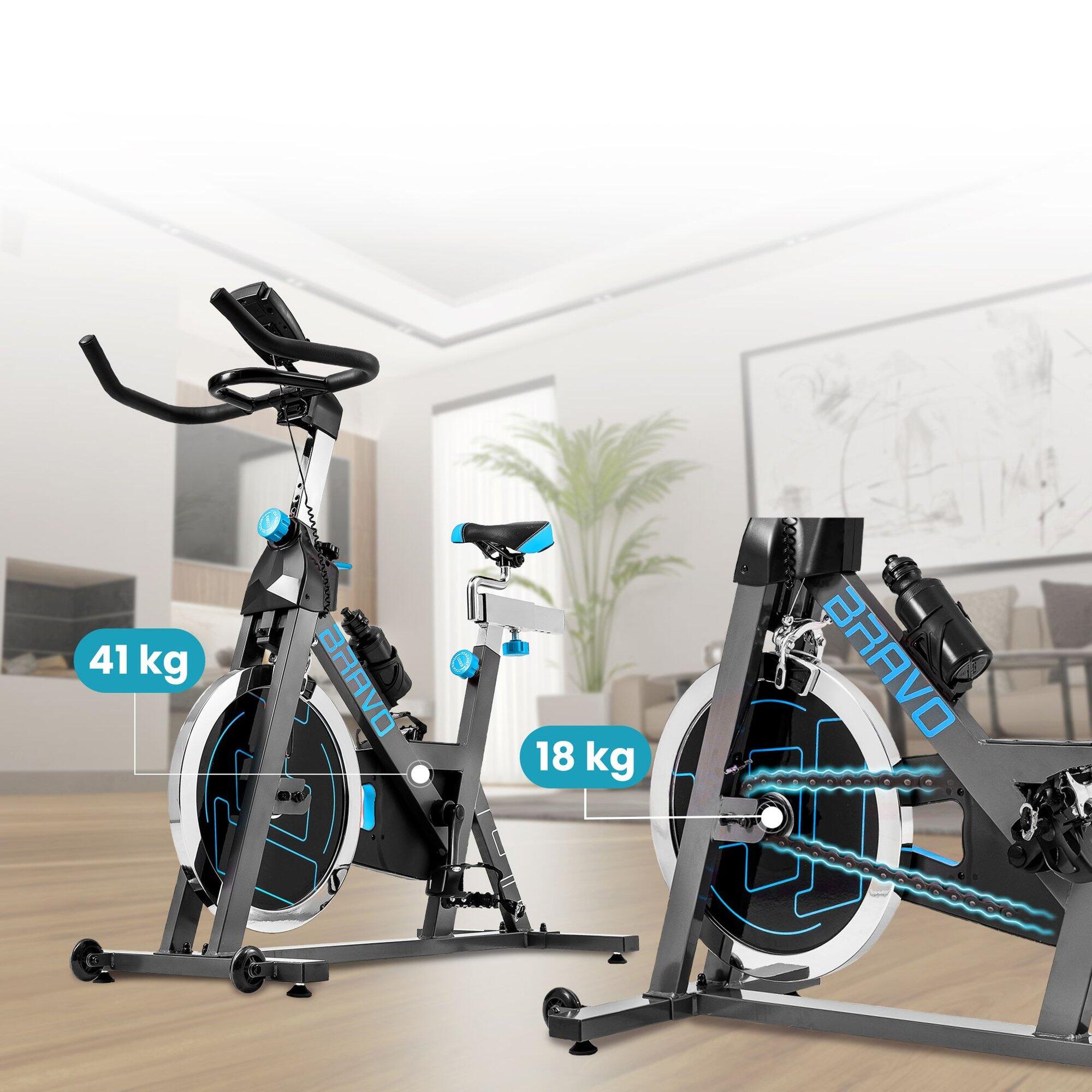 Cyclette Indoor Cycling HS-045IC Bravo blu 4/7