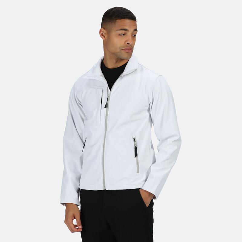 Veste OCTAGON Hommes (Blanc/ Gris)